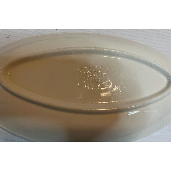 Ceramica Made in Italy Painted Seafood on a Skewer Serving Plate 11.25"  x 6.5" - Picture 3 of 4